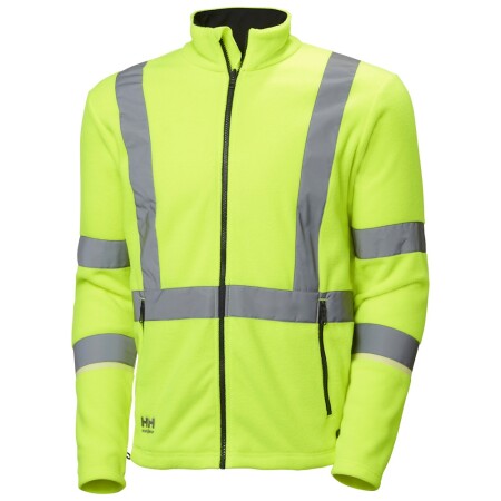 HELLY HANSEN UC-ME Fleece Jacket, yellow - Helly Hansen workwear