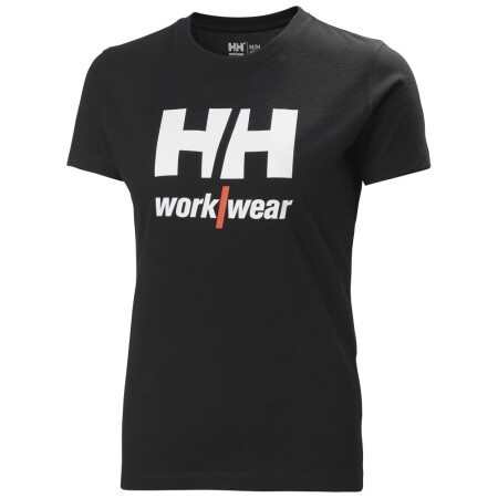 HELLY HANSEN W Classic Logo T-Shirt für Damen, schwarz - Helly Hansen workwear