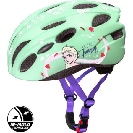 Helmet FROZEN, in-mold 52-56 cm, (green) - Dvirtex