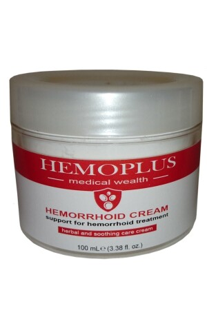 HEMOPLUS 100ml HEMORRHOID CREAM HSBFSBJDFVHJS - HİNTOHU