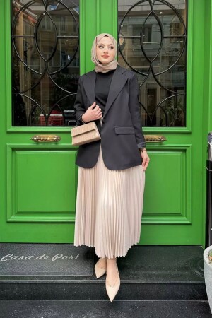Henza Elisa Pleated Hijab Skirt - Trend Marfa