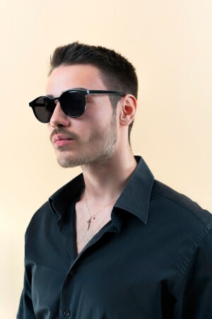 Hera Black Unisex Sunglasses Heraman - LUNOX