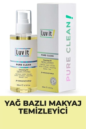Herbal Contained Oil Based Makeup Remover 200 Ml L109 - Luv it!