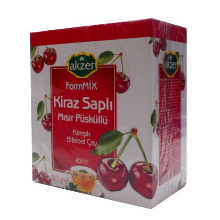 Herbal Tea with Cherry Stems and Corn Tassels 60 Filter Bags - 8