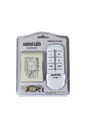 Heroled Remote Electrical Control and Chandelier Control 4-Piece System - Hero Led