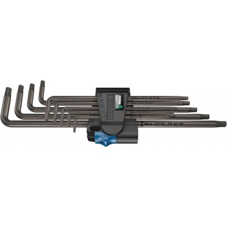 Hex key set WERA 967/9 TX XL HF 1 Torx - Wera