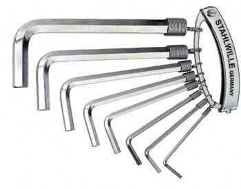 Hexagon wrench set 10760 CV R/8 STAHLWILLE - Stahlwille