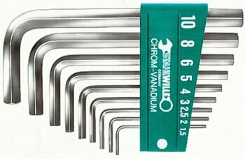 Hexagon wrench set 10760 CV/9PC STAHLWILLE - Stahlwille