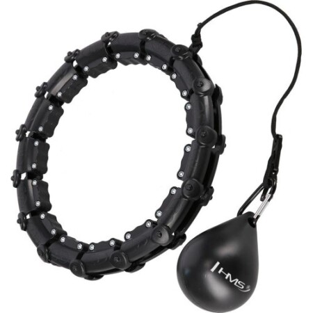 HHW02 siyah ağırlıklı hula hoop HMS - HMS