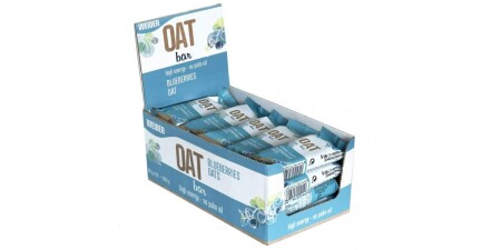 High Energy Oat Bar, Blueberries - 20 x 60g - Weider