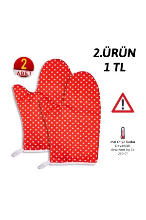 HIGH HEAT RESISTANT FIREPROOF OVEN GLOVES (1+1) - Cde