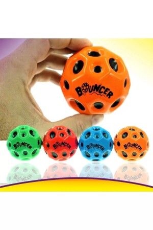 High Jumping Original Perforated Bouncer Ball Space Ball Super Space Ball 1 Moon Ball - Lrs Store