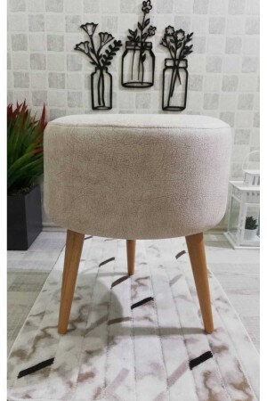 High-Legged Decorative Pouf - Pufyhome