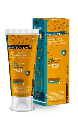 High Protection Collagen Anti-Blemish Tone Equalizer SPF 50 Colored Face Sun Cream 40 ml 8699691130947 - Piar Genesis