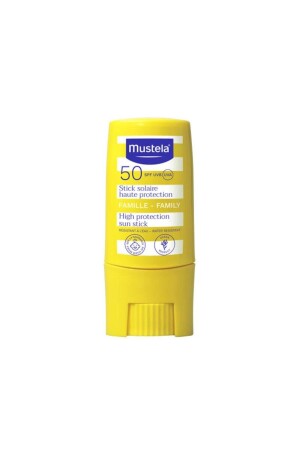 High Protection Factor SPF 50 Stick Sun Cream 9 ml - Mustela