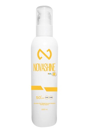 High Protection Factor Sun Lotion for Children 200 ml Sun Cream Sun Cream NS-03 - Novashine
