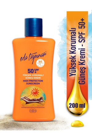 High Protection Sun Cream Spf50+ - 200 Ml EDA-00051 - Eda Taşpınar