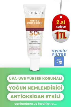 High Protection Tinted (Concealer) 50 SPF Sunscreen - Licape
