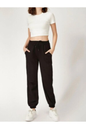 High Waisted Jogger Summer Sweatpants - Ronay Giyim
