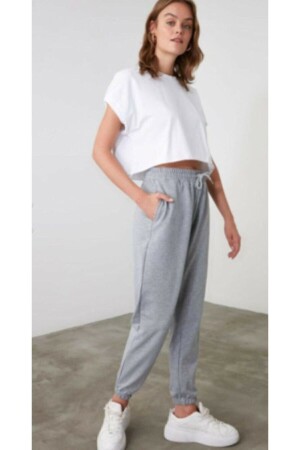 High Waisted Jogger Summer Sweatpants - Ronay Giyim