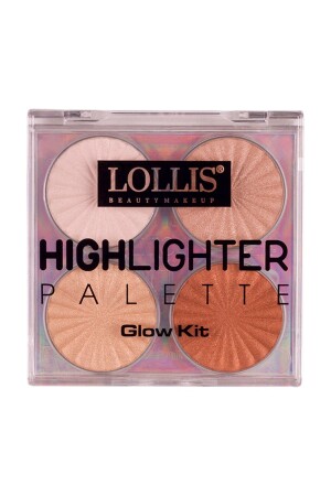 Highlighter Palette Glow Kit / Illuminating Palette Glow Kit - Lollis