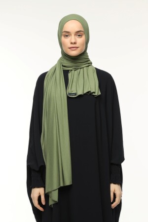Hijab Combed Cotton Shawl Plain Pistachio Green - Altobeh