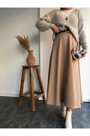 Hijab Scuba Flared Skirt skubacloşetek1 - CNG MODA