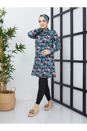 Hijab Swimsuit Fully Covered Lycra Micro Fabric - Yessir