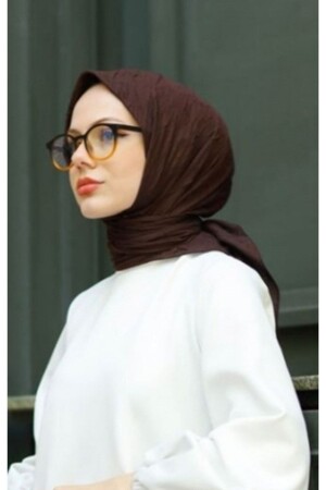 Hijab Women's Bamboo Scarf Brown - Har-Um Ticaret