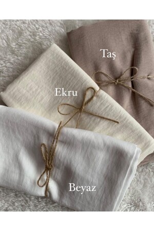 Hijab Women's Cotton Crash Jazz Shawl Model-Set of 3 - HAR-UM Ticaret