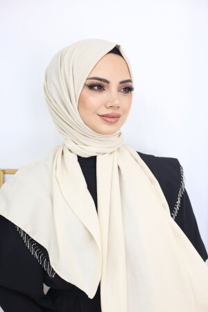 Hijab Women's Cotton Jazz Shawl Model _taş - Feronis