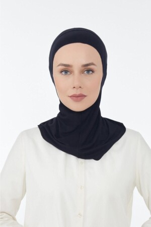 Hijabchi Boyunluklu Bone-siyah - Lavender