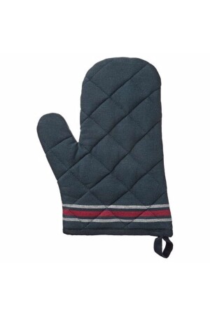Hildegun Oven Mitt - White-blue - Ikea