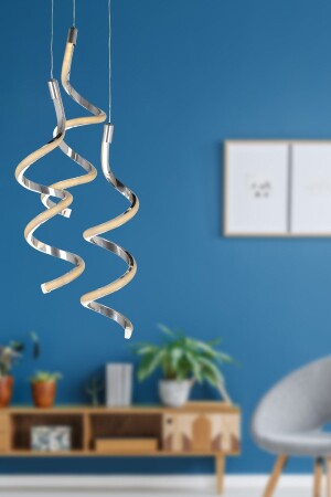 Hilton 3 Color LED 3. Chandelier Chrome BEG0038BEG03 - Begüsa