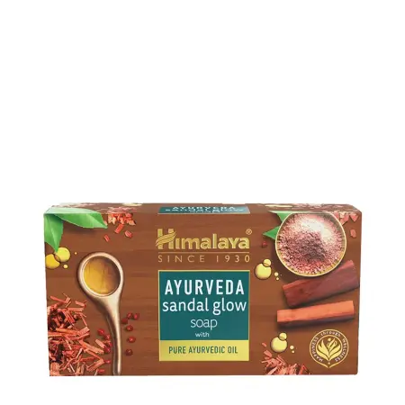 Himalaya Ayurveda Sandal Glow Soap (125 g) - Himalaya