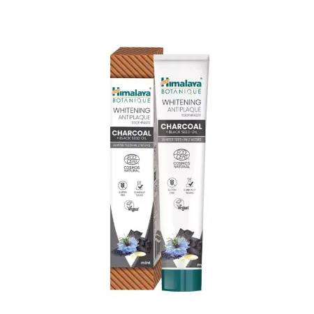 Himalaya Botanique Whitening Antiplaque Mint Toothpaste (75 ml, Mint) - Himalaya