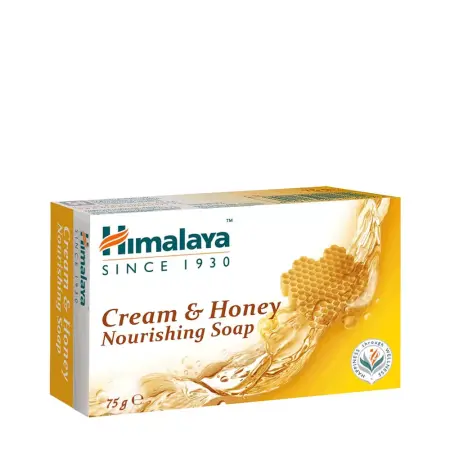 Himalaya Cream Honey Nourishing Soap (75 g) - Himalaya