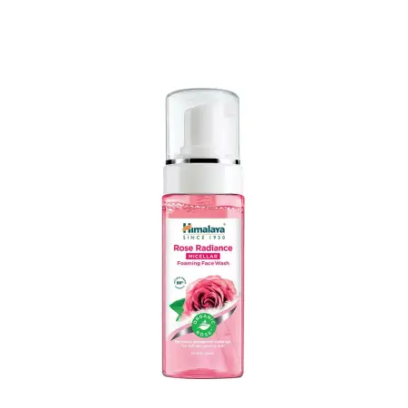 Himalaya Micellar Foaming Face Wash (150 ml, Rose Radiance) - Himalaya