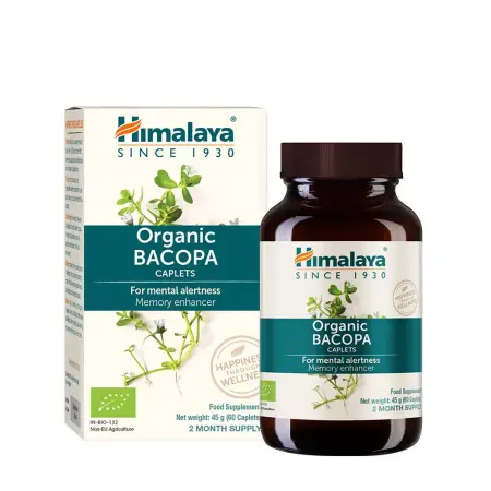 Himalaya Organic Bacopa (60 Capsules) - Himalaya