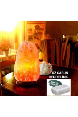 Himalaya-Salzlampe 1/2 kg Salzseife mit Geschenk H-5 - Şifay