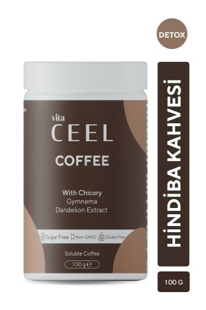 Hindiba Ve Gimneya Detox Kahvesi-100 gr. - Vita Ceel