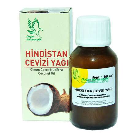Hindistan Cevizi Yağı 50 cc - Doğan