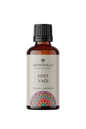 Hint Yağı 30 ml Soğuk Sıkım %100 Saf Ve Doğal ( Castor Oil ) - Monoville