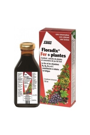 Hiperfarma Liquid Food Supplement Containing Iron And Vitamins 250 ml - Floradix