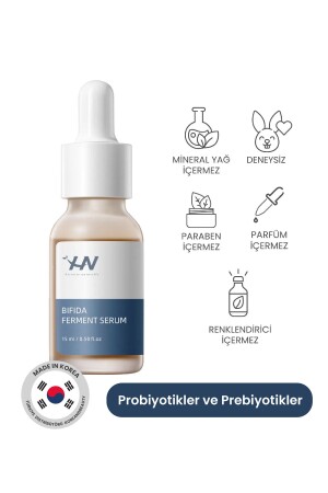 Hn Bifida Ferment Barrier Repair Serum 15 ml - Repair Serum Containing Prebiotics and Probiotics HN00S1 - HISTOIRE NATURELLE