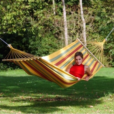 Hängematte Amazonas Aruba aus EllTex-Material, gelb - Amazonas