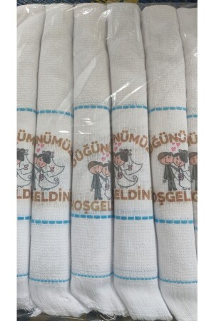 Hochzeitshandtuch, 10 Meter Band, Bastseil, Geschenk. 12 Stück. Konvoi-Handtuch, Versprechen, Verlobungshandtuch. Hochzeitshandtuch - kelebektekstil