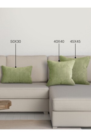 Home Daily Series Sage Color Throw Pillow Pillow Case - Perle