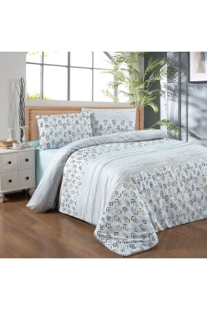Home Forever Flower Double Duvet Cover Set 4 Pieces-assortment 3ST209-32902-ASO01 - Schafer