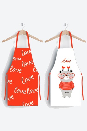 Home Love 2-teiliges Küchenschürzen-Set AYSO377 - AYSHOME